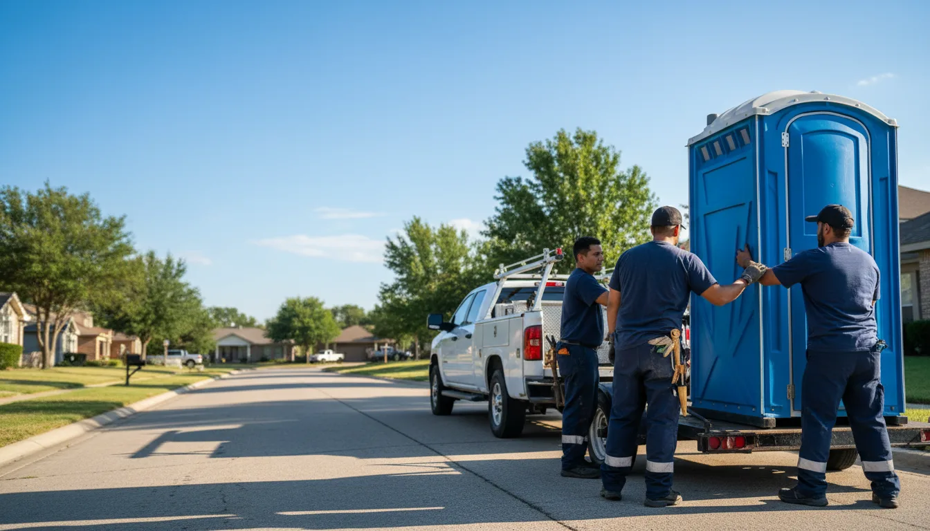 Portable Toilet Rental in Kouts, IN near me